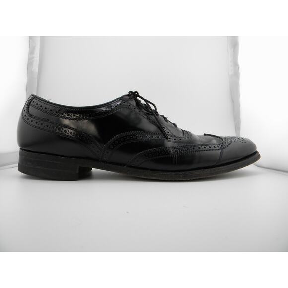 Florsheim Imperial Men’s Black Leather Wingtip Oxford Dress Shoes Size‎ 11 B - Picture 1 of 7